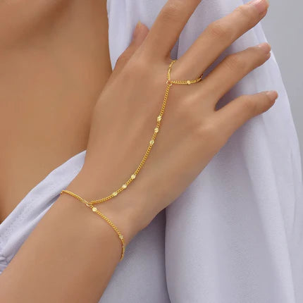 Gold Hand Chain